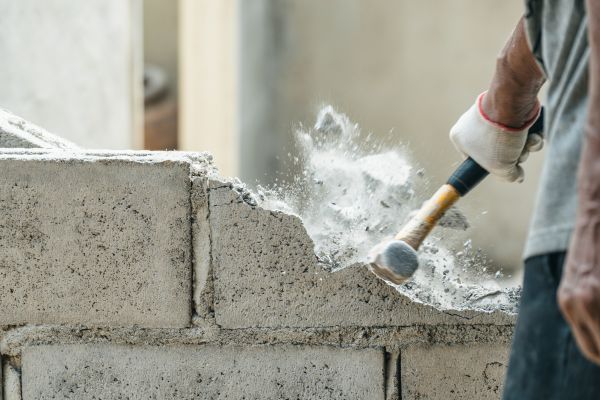 Block Wall Demolition in Lancaster